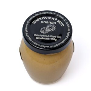 Ananasový med 180 g – pastovaný s lyofilizovaným ananasem